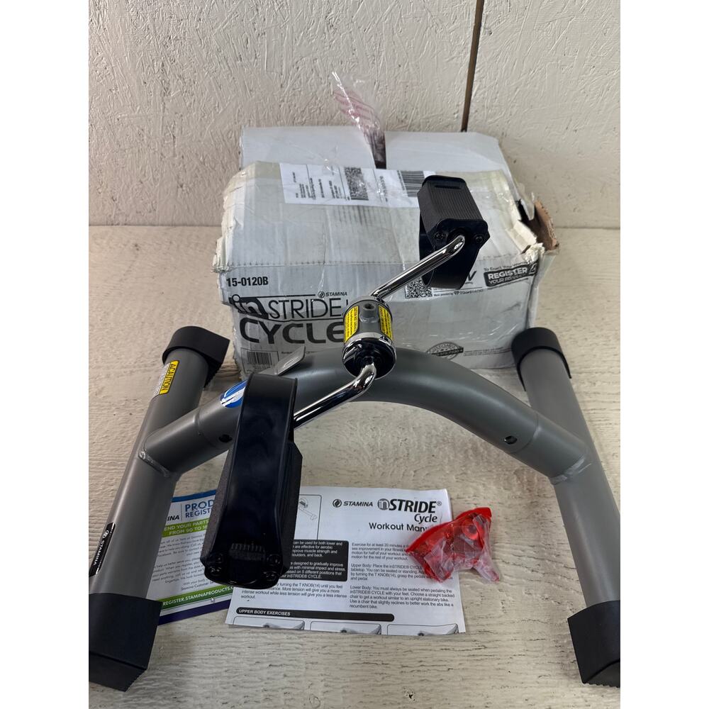 Stamina InStride Cycle Pedal Exerciser – Used, All Parts Included